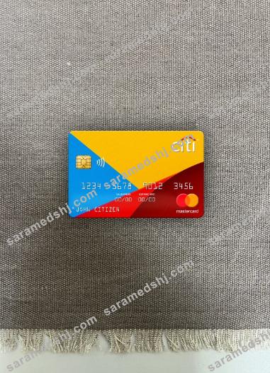 Netherlands Citibank mastercard photolook front